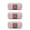 Red Heart Hygge Powder Yarn - 3 Pack of 227g/8oz - Acrylic Nylon Blend - 5 Bulky - 212 Yards - Knitting/Crochet